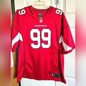 Nike Red Cardinals Jersey with Number 99 Watt Size XL